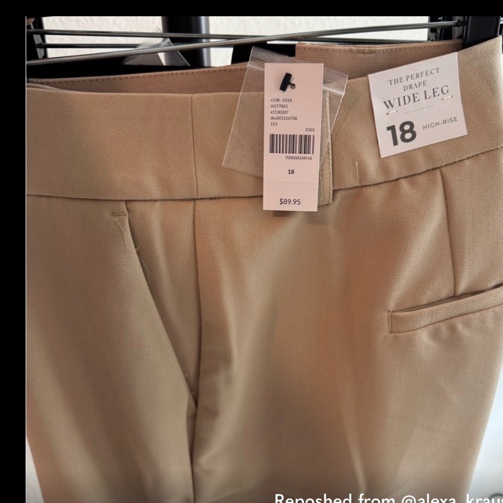 Size 18 Lane Bryant Wide Leg Pants